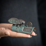 Cicala tea pet in ceramica