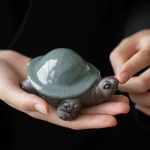Filtro da tè a forma di tartaruga in ceramica