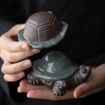 Filtro da tè a forma di tartaruga in ceramica