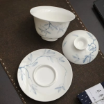 Gaiwan in porcellana dipinto a mano da 165 ml