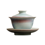Gaiwan Sancai in ceramica