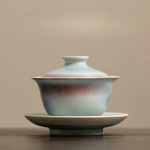 Gaiwan Sancai in ceramica — Ciotola con coperchio