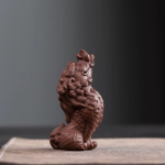 Porta incenso a forma di creatura mitologica in zisha