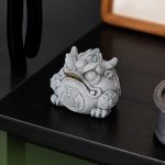 Rospo feng shui tea pet scolpito a mano