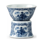 Servizio da tè in porcellana con gaiwan o teiera