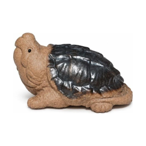 Tartaruga tea pet in ceramica fatta a mano — Tartaruga alligatore