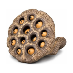 Tea pet a forma di capsula di loto in ceramica