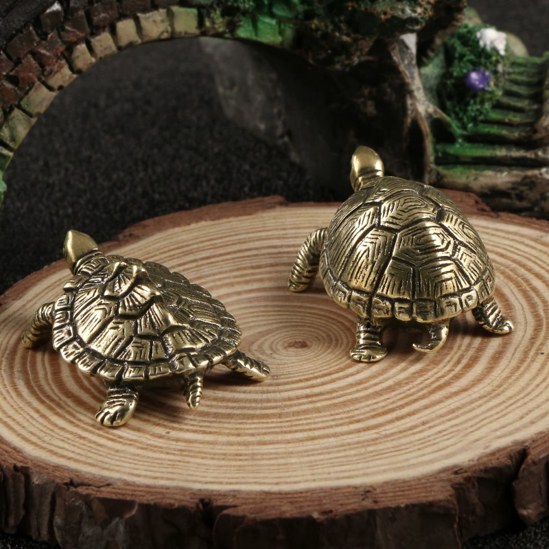 Tea pet a forma di granchio in rame