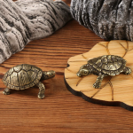 Tea pet a forma di granchio in rame