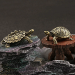 Tea pet a forma di granchio in rame