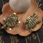 Tea pet a forma di granchio in rame