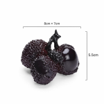 Tea pet a forma di grappolo di litchi che cambia colore