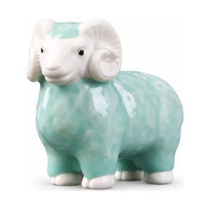 Tea pet a forma di pecora in ceramica