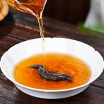 Tea pet a forma di pipistrello in argilla di Yixing