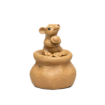 Tea pet a forma di topo in argilla di Yixing