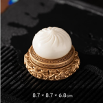 Tea pet bao che cambia colore — Bianco