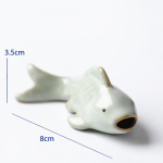 Tea pet carpa in ceramica smaltata