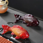 Tea pet carpa koi in resina