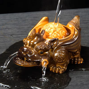 Tea pet che cambia colore in resina
