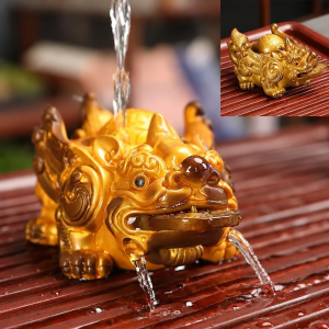 Tea pet che cambia colore in resina