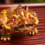 Tea pet cinese in resina con colore cangiante