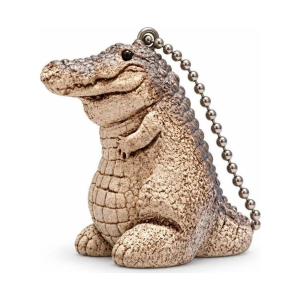 Tea pet coccodrillo in resina