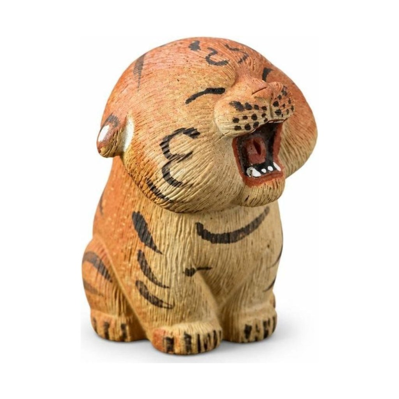 Tea pet dello zodiaco cinese, tigre in argilla di Yixing