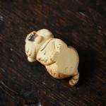 Tea pet dello zodiaco cinese, tigre in argilla di Yixing