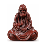 Tea pet di Bodhidharma in argilla di Yixing (zisha)