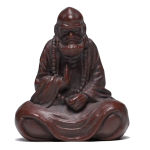 Tea pet di Bodhidharma in argilla di Yixing (zisha)