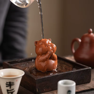 Tea pet gatto fatto a mano