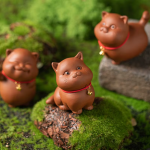 Tea pet gatto fatto a mano
