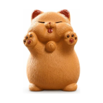Tea pet gatto in argilla Yixing con zampe alzate