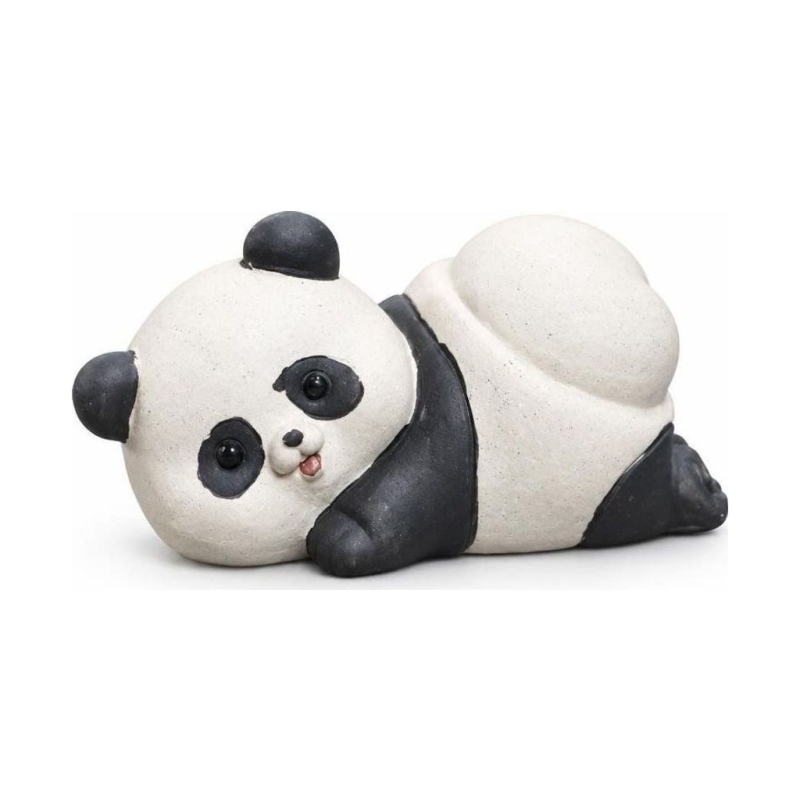Tea pet in argilla di Yixing a forma di panda