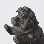 Tea pet in argilla viola con animali zodiacali