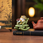 Tea pet Jinchan in resina che cambia colore