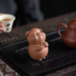 Tea pet maiale dello zodiaco in ceramica