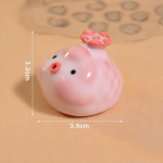 Tea pet maialino in ceramica
