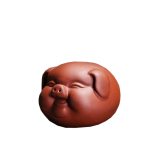 Tea pet maialino in ceramica a forma di testa