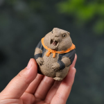 Tea pet marmotta in argilla di Yixing
