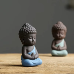 Tea pet monaco Buddha in ceramica