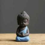 Tea pet monaco Buddha in ceramica