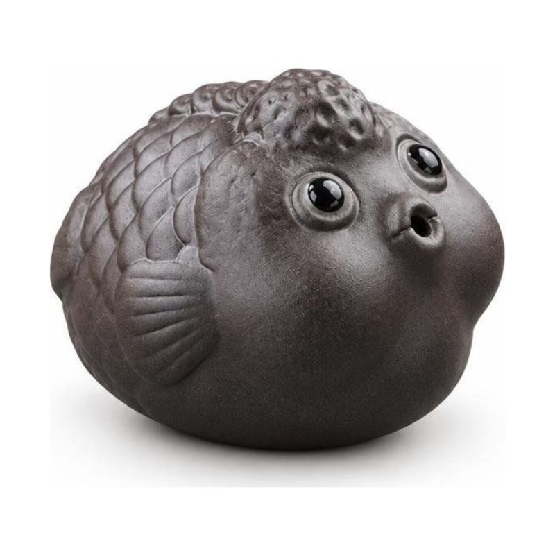 Tea pet pesce in ceramica