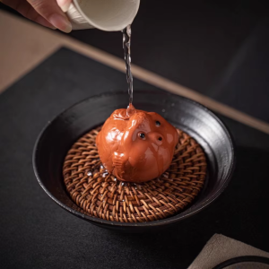 Tea pet pesce in ceramica