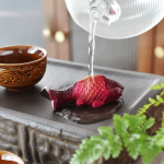 Tea pet pesci in resina con cambio di colore