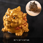 Tea pet Pixiu per tavolo da tè — Senza base dorato