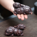 Tea pet Pixiu portafortuna per il tè