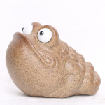 Tea pet rana in ceramica