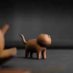 Tea pet rana o gatto in ceramica