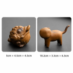 Tea pet rana o gatto in ceramica